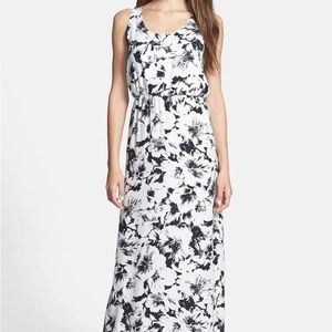 PARKER 'Cassie' Floral Print Silk Maxi Dress